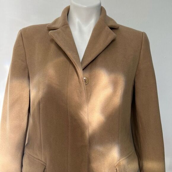 Of Benetton Italy vintage Wool long peacoat - Picture 12 of 15